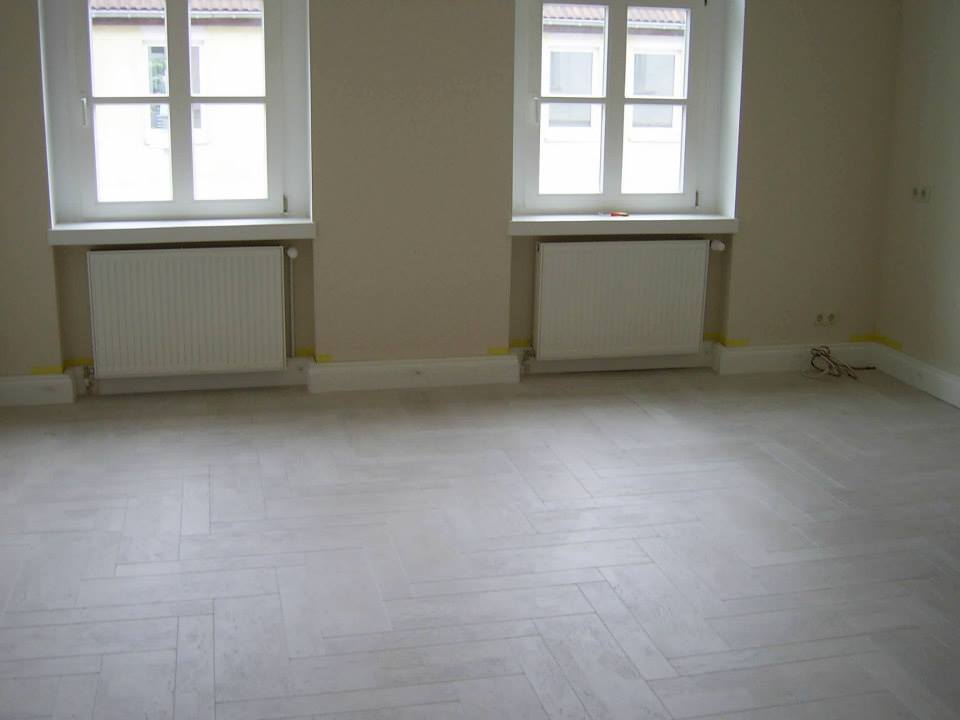 Korkparkett im Wohnzimmer