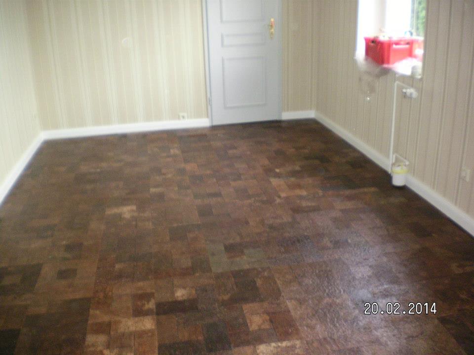 Korkparkett im Wohnzimmer